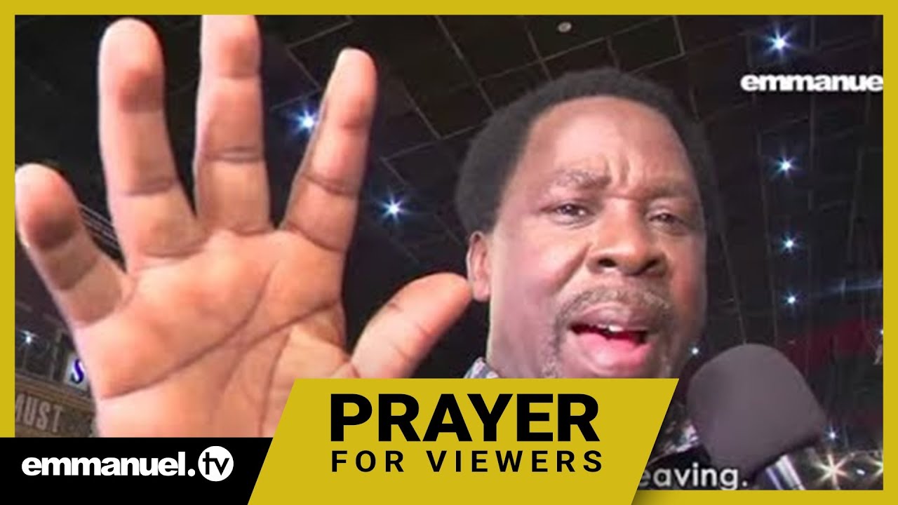 SEND SICKNESS OUT!!! | Prayer With TB Joshua - Emmanuel TV