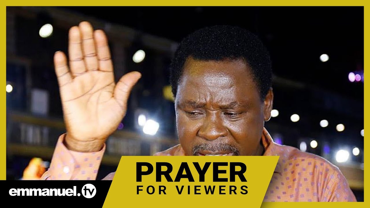 RESTORE MY SIGHT LORD!!! | Prayer For Viewers With TB Joshua - Emmanuel TV