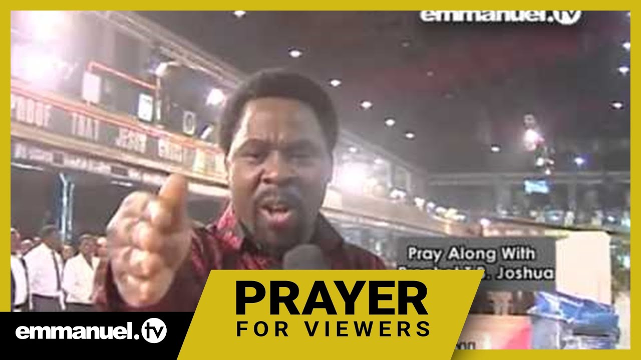 TB JOSHUA PRAYER FOR VIEWERS YOUR LIMITATIONS ARE YOUR ...