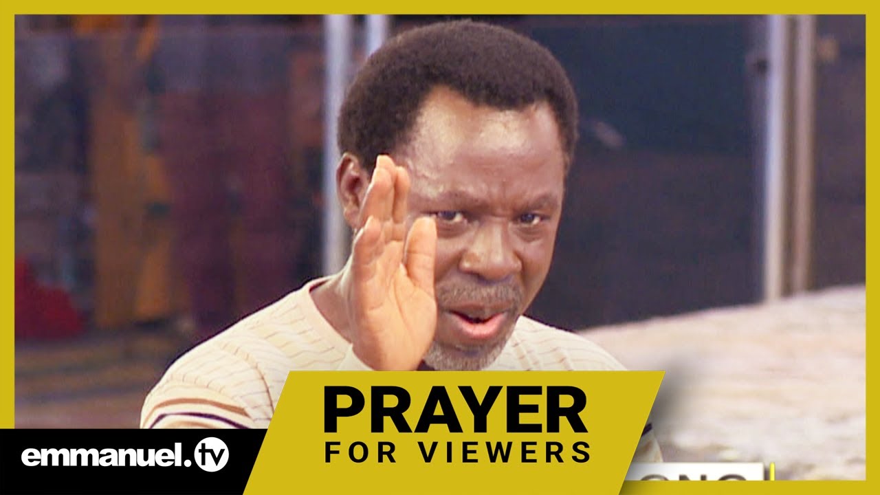 Tb Joshua Prayers For Viewers / TB Joshua: PRAYER FOR VIEWERS - YouTube