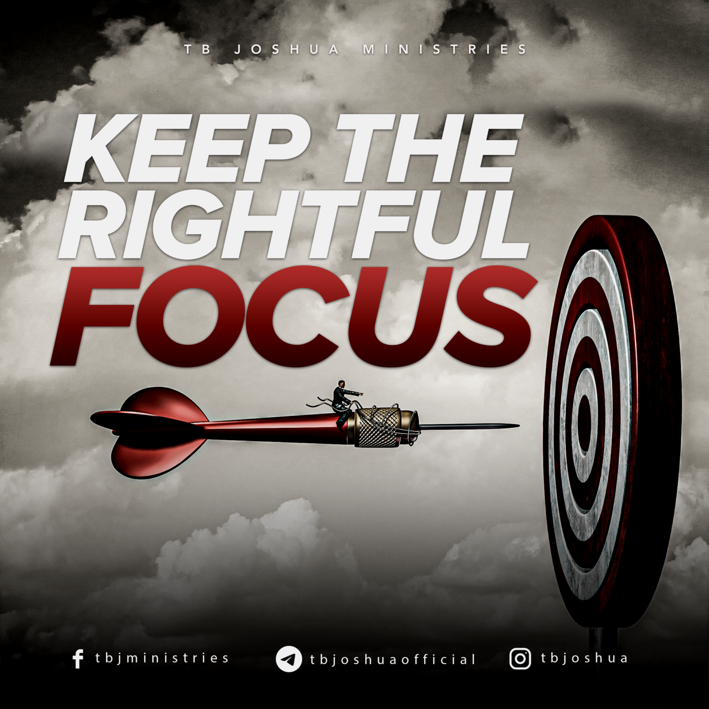 KEEP THE RIGHTFUL FOCUS