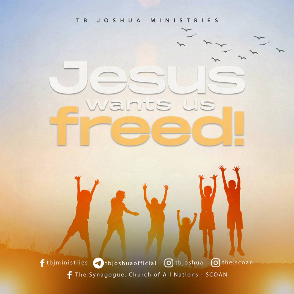 JESUS WANTS US FREED