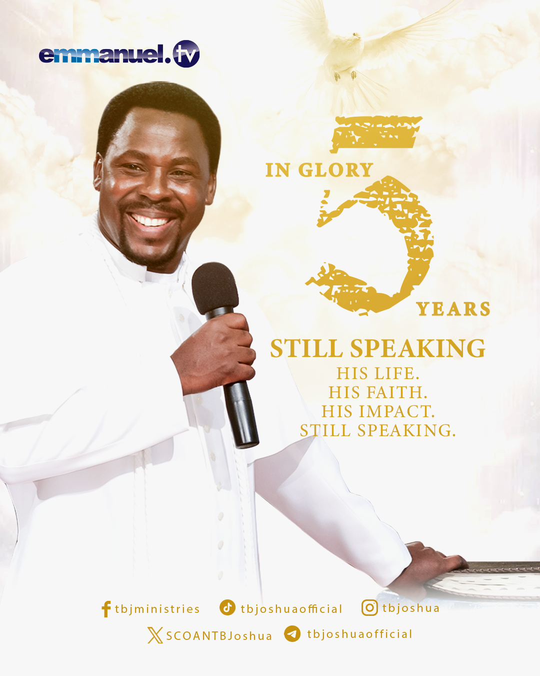 Fifth Anniversary of TB Joshua: SCOAN Celebrates “Rejoicing With the Saints”